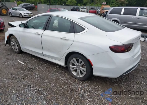 2016 Chrysler 200 Limited from USA, damaged, VIN 1C3CCCAB2GN122639
